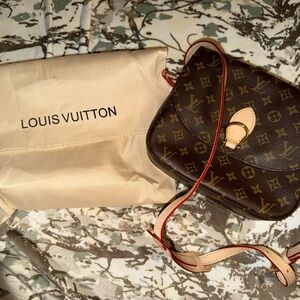 Monogram Brown Crossbody Bag